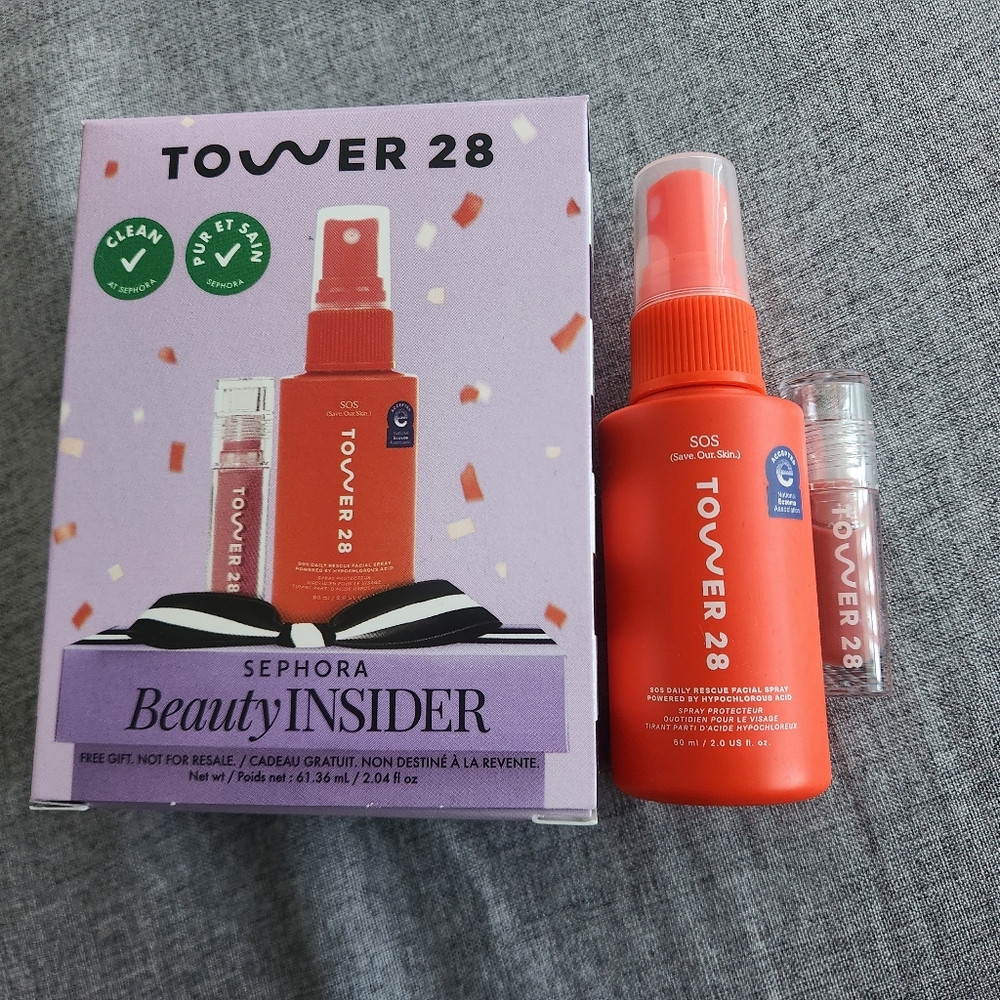 Tower 28 Facial Spray And Lip Jelly